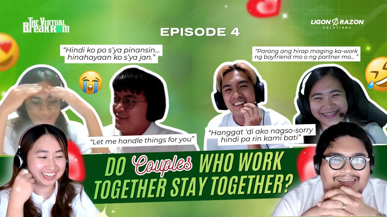 EPISODE 4: DO COUPLES WHO WORK TOGETHER STAY TOGETHER?|THE VIRTUAL BREAKROOM