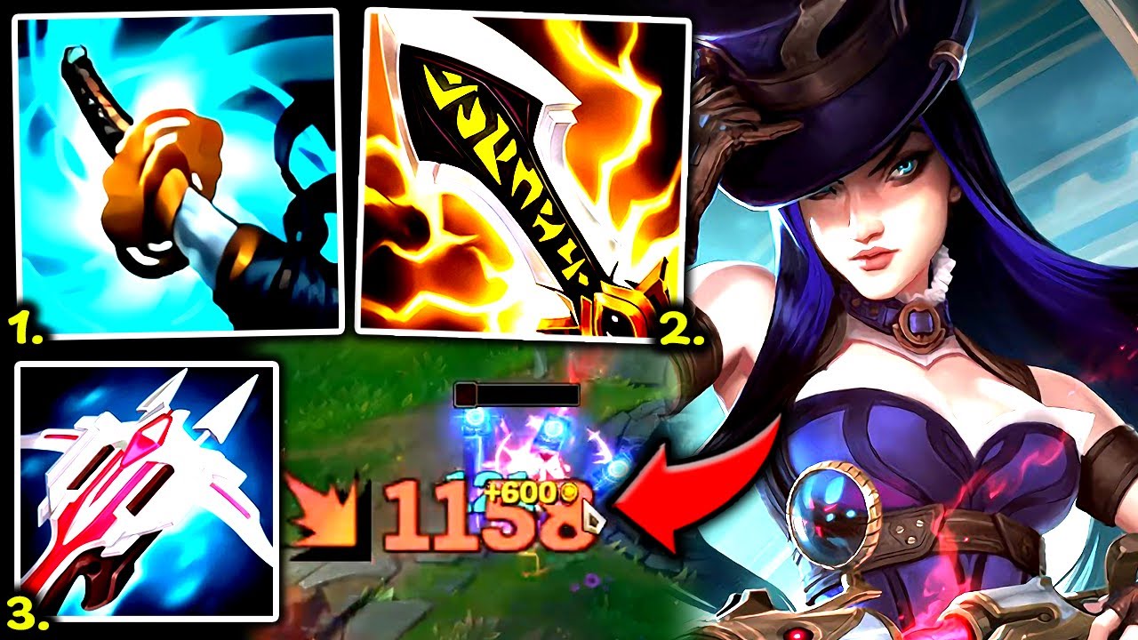 CAITLYN TOP IS STILL UNFAIR & BROKEN IN SEASON 14 (NICE PATCH👌) - S14 Caitlyn TOP Gameplay Guide