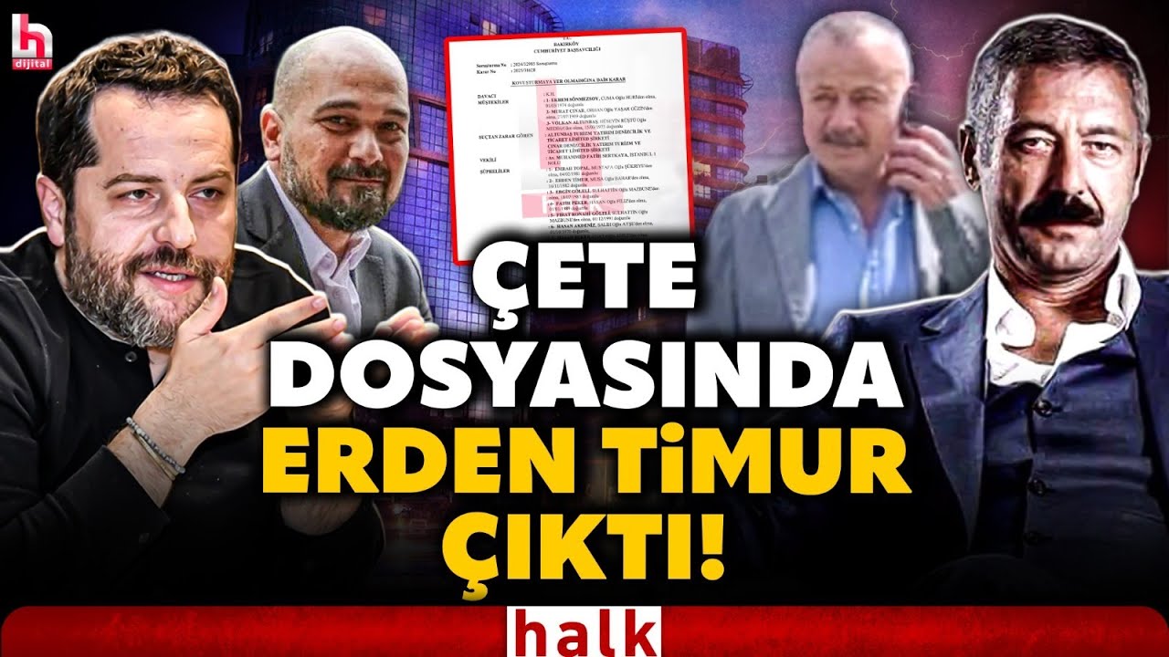 Dolandırılan çok sayıda kişiyi çete tehdit etti: 'Şahinler' dosyasında Erden Timur da var!