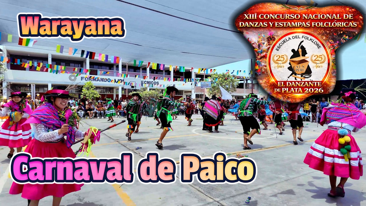 Carnaval de Paico - Ayacucho - Warayana / Danzante de Plata 2026 Escuela ALS