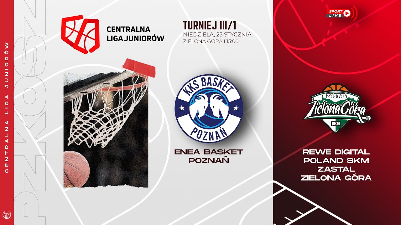 Enea Basket Poznań - REWE digital Poland SKM Zastal Zielona Góra (CLJ)