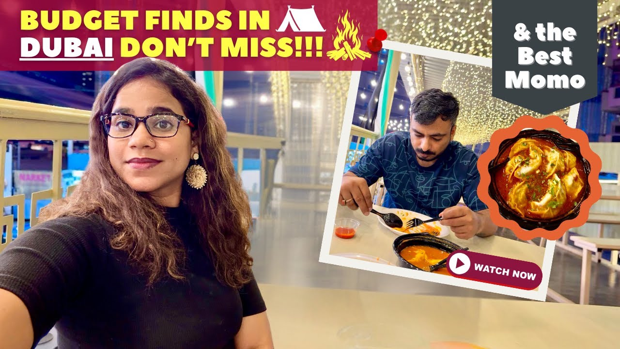 Dubai Cheapest Market For Camping Gears | Best Momo | Dubai Hindi Vlog #dubaivlog #burdubai