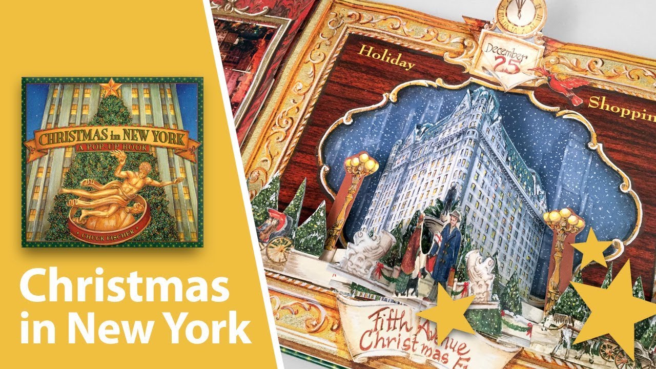 Christmas in New York: A Pop-Up Book by Chuck Fischer