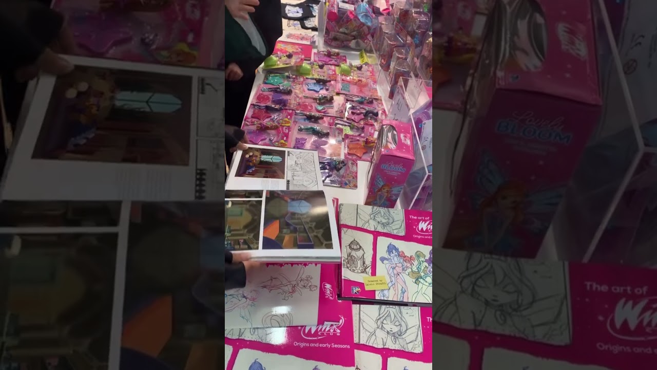 Winx Club Artbook in Lucca Comics and Games 2024