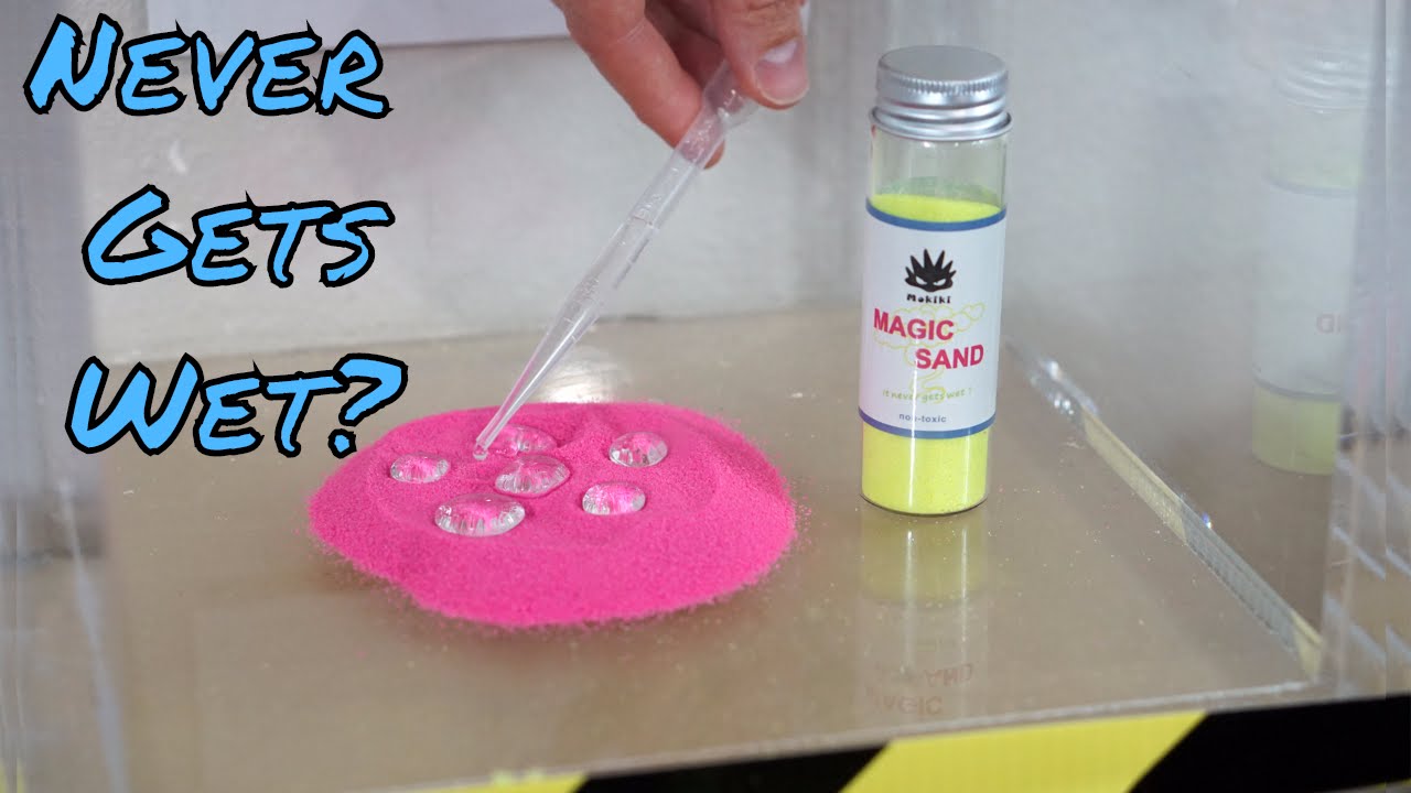 Can Magic Sand Get Wet in a Vacuum Chamber? So Satisfying!