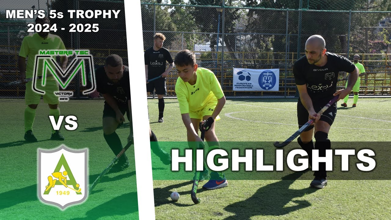 Field Hockey 5s | Men's Trophy 2024 - 2025 | Matchday 7 (Masters - Anavryta)