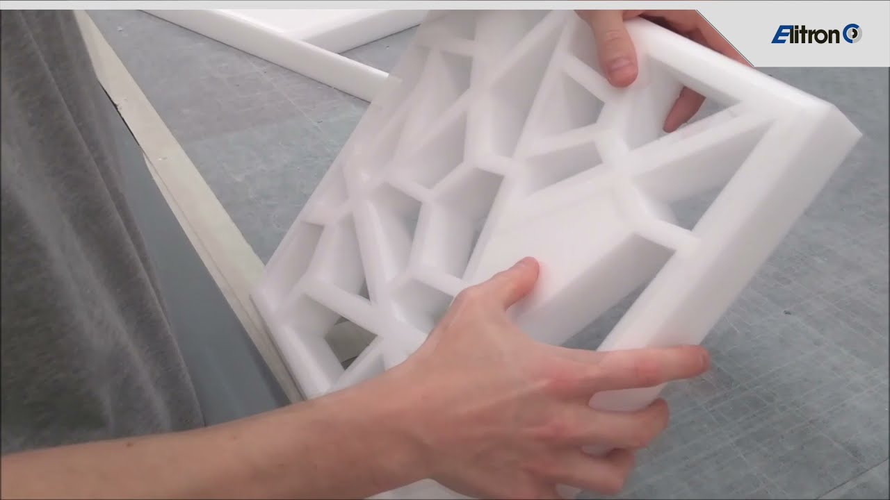 Precise Melamine Foam Cutting with Kombo Dieless Cutting System