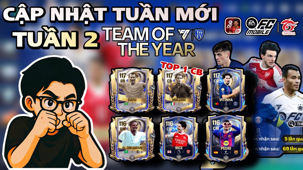 CẬP NHẬT TUẦN MỚI | TOP 1 CB XUẤT HIỆN TRONG TUẦN 2 SỰ KIỆN 
