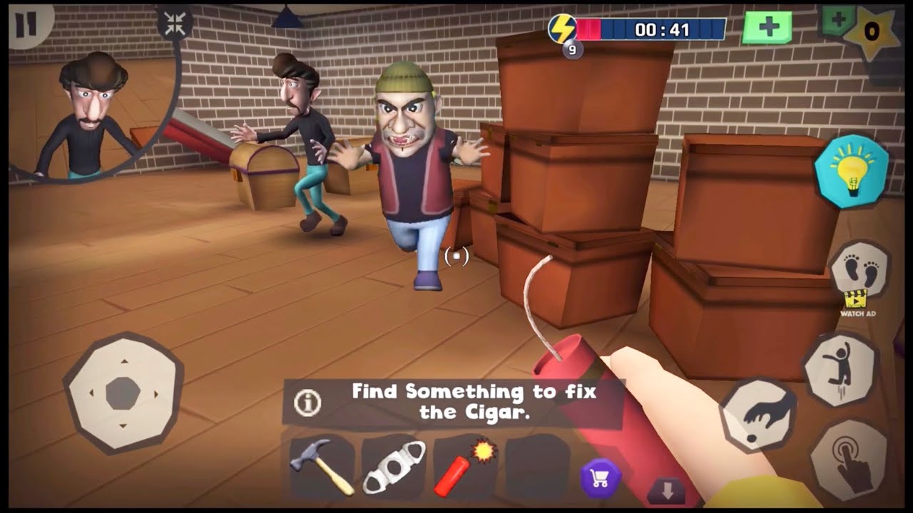 Scary robber home clash _ Rash Attack , Blow me Away , fun videos every day (iOS,android)