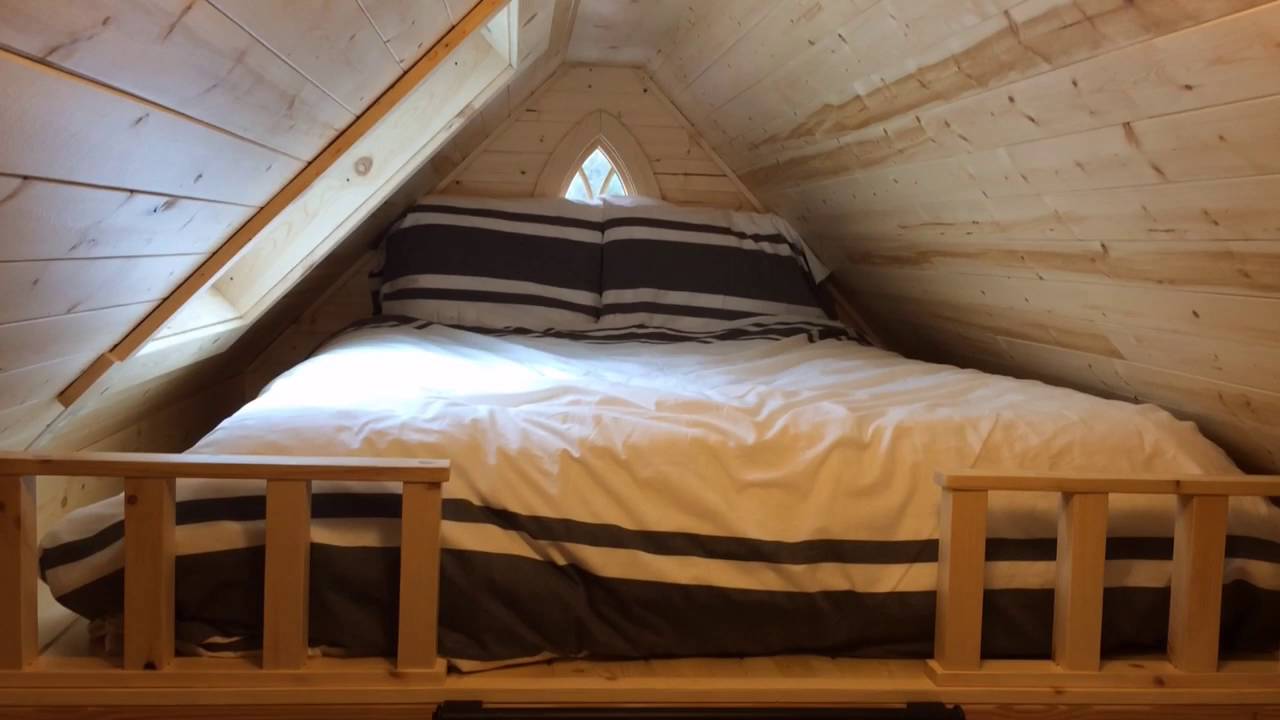 Take a tour of a Tiny House RV at the Mount Hood Tiny House Village
