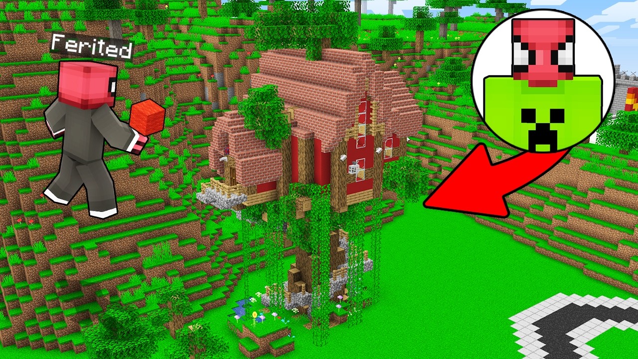 NEDEN ÖRÜMCEK ÇOCUK'a YENİ EV YAPTIK? - Minecraft