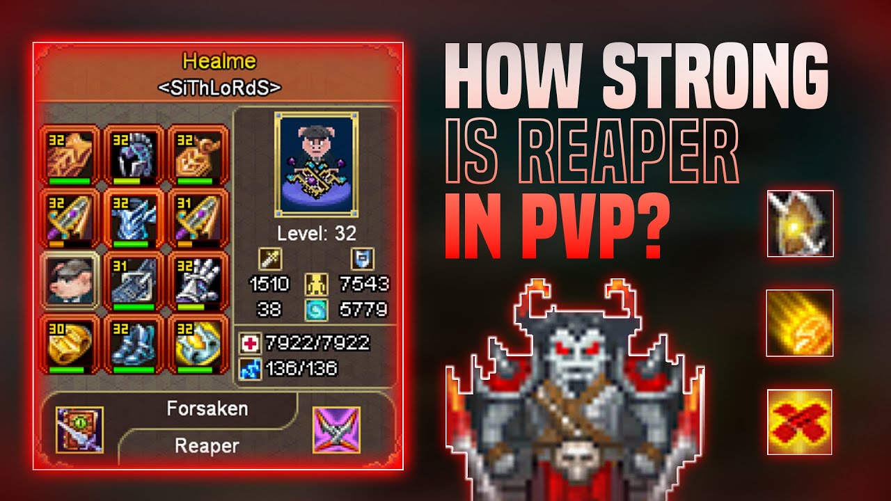 How strong is reaper in PvP? - Warspear Online