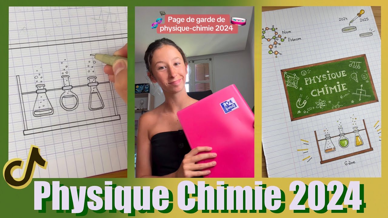 Page de garde de physique chimie 2024-2024