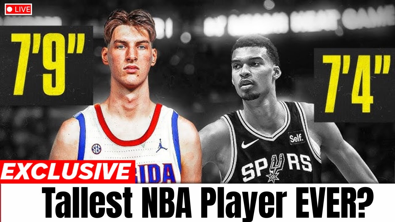 He Might Be The Tallest NBA Player Ever