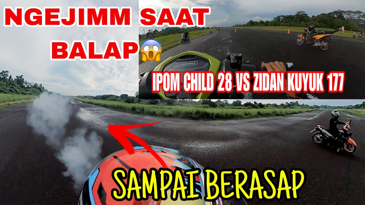 UNTUNG MENANG‼️NABIL CHILD 182 MENGALAMI TROUBLE SAAT BALAP😱