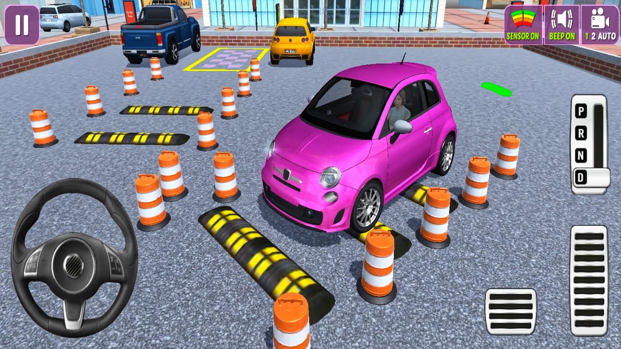 Car Parking Simulator Girls -  Driving Mini Car! Levels 01-16 - Android Games 2022