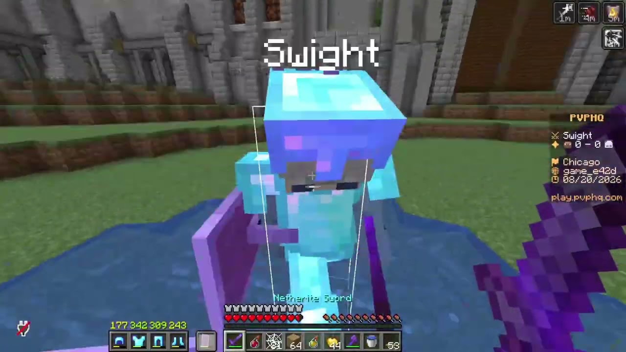 ItzRealMe vs  Swight Duel in Money SMP kit