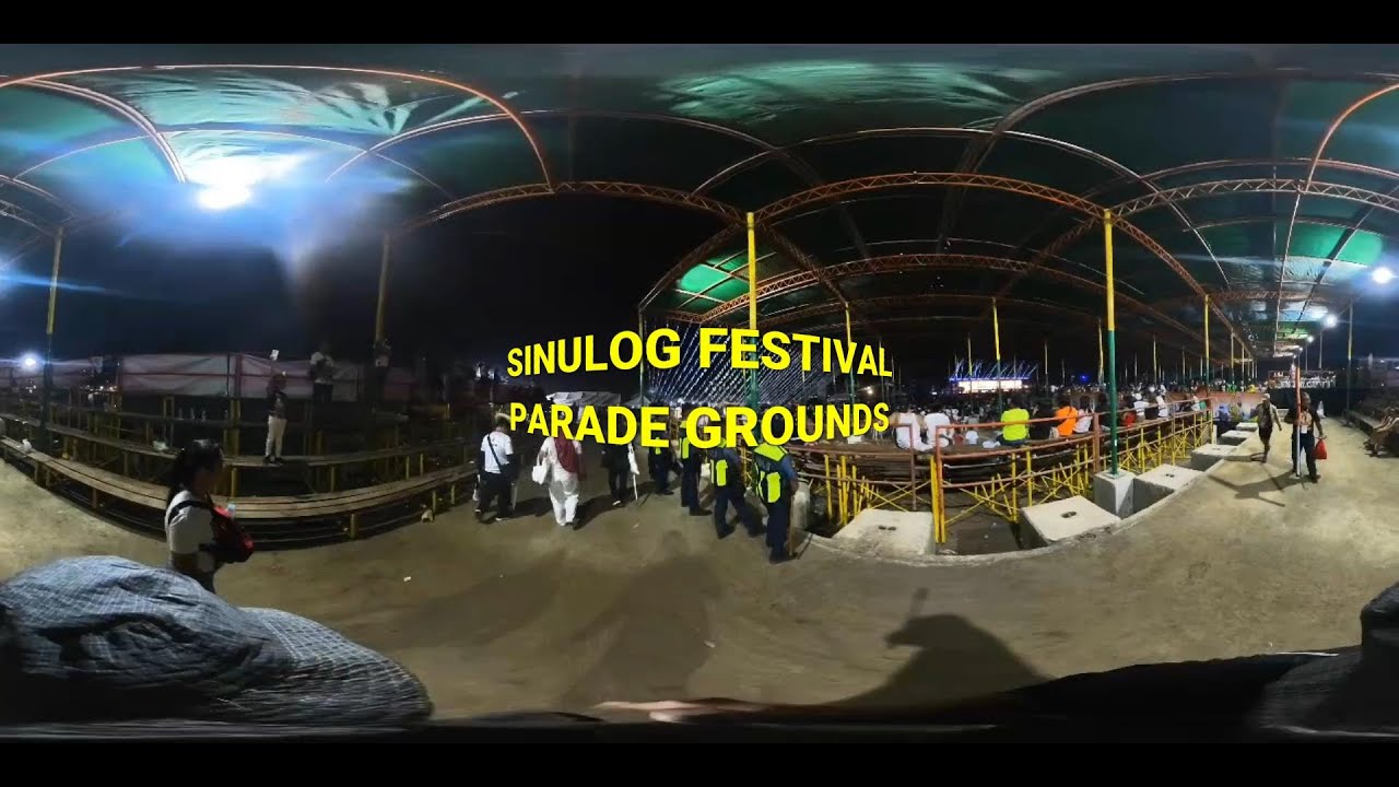 Sinulog Festival Parade Grounds Cebu City!  FOOD, FIREWORKS, ENTERTAINMENT!