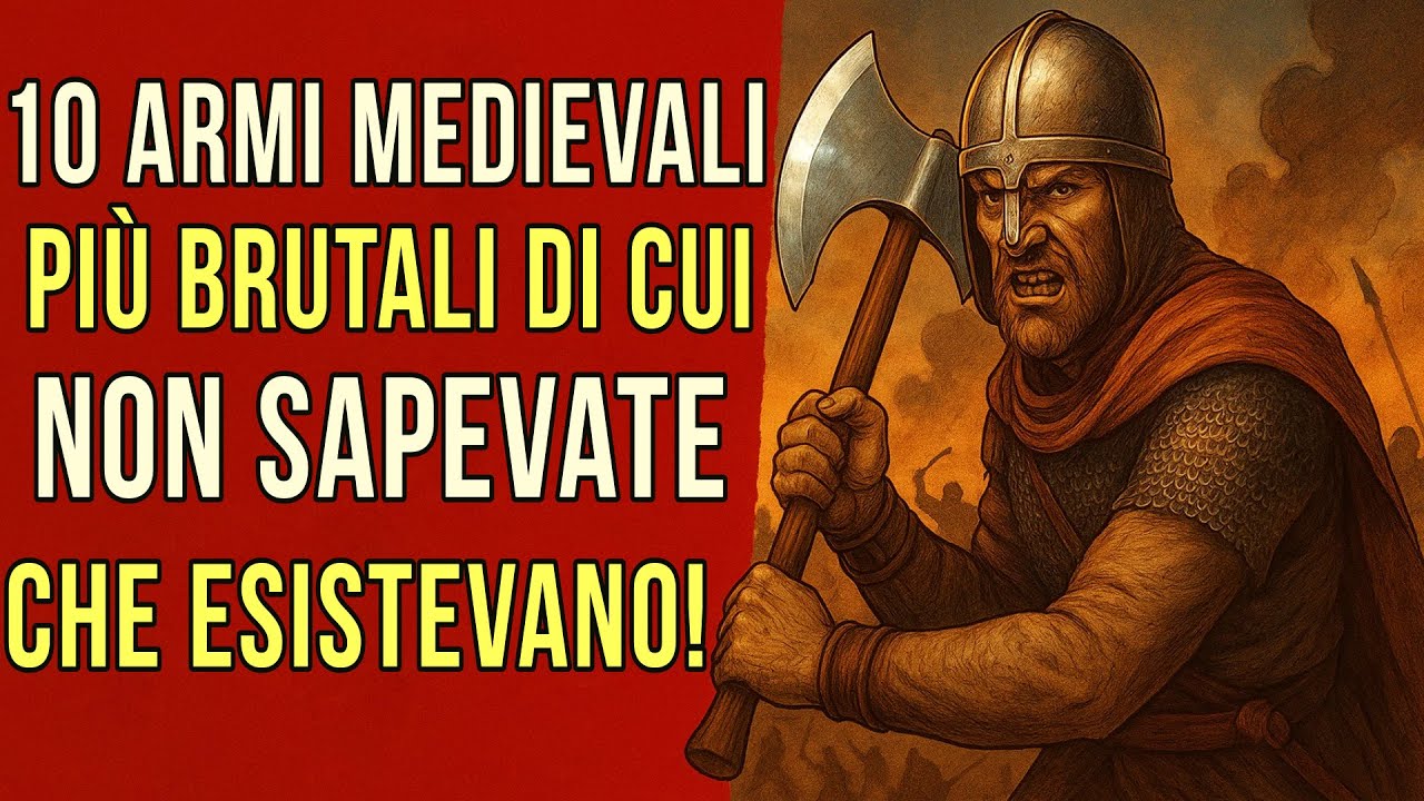 10 armi medievali pi&ugrave; brutali di cui non sapevate che esistevano!