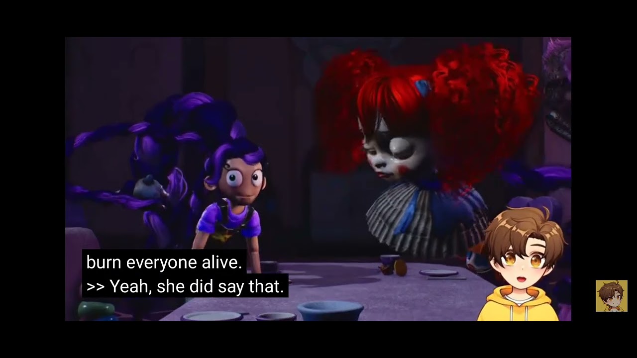 Glitch reacted to poppy playtime 5 spoiler alert