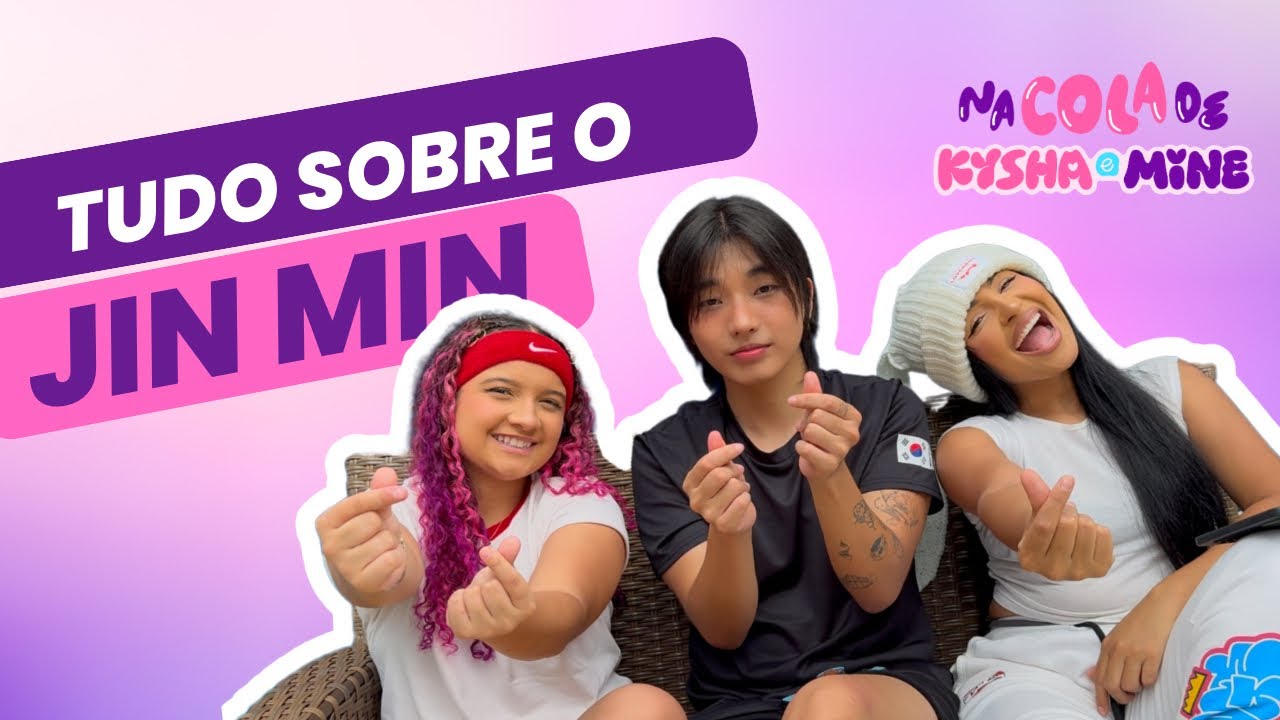 JIN MIN RESPONDENDO PERGUNTA DOS FÃS | Na Cola de Kysha e Mine