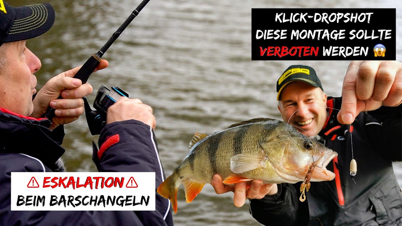 Diese neue TECHNIK 😱 lieben die Barsche - Eskalation ⚠️ beim Angeln mit dem KLICK-DROPSHOT