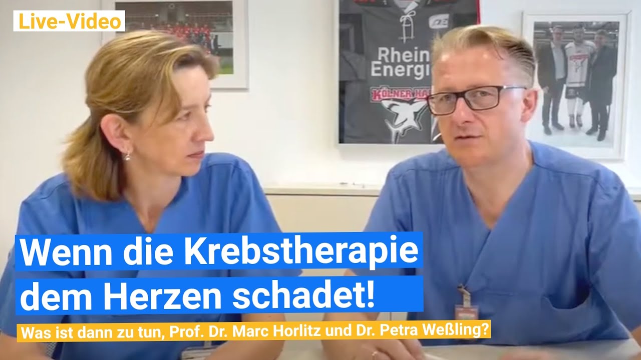 Wenn Krebstherapie dem Herzen schadet! Was tun? | Krankenhaus Porz am Rhein 💛🩺🔵