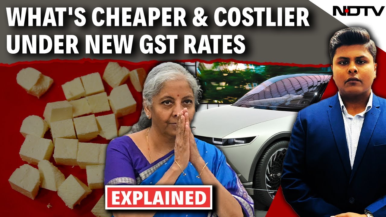 GST Latest News | What Gets Cheaper And Costlier From September 22 Under Revised GST Rates