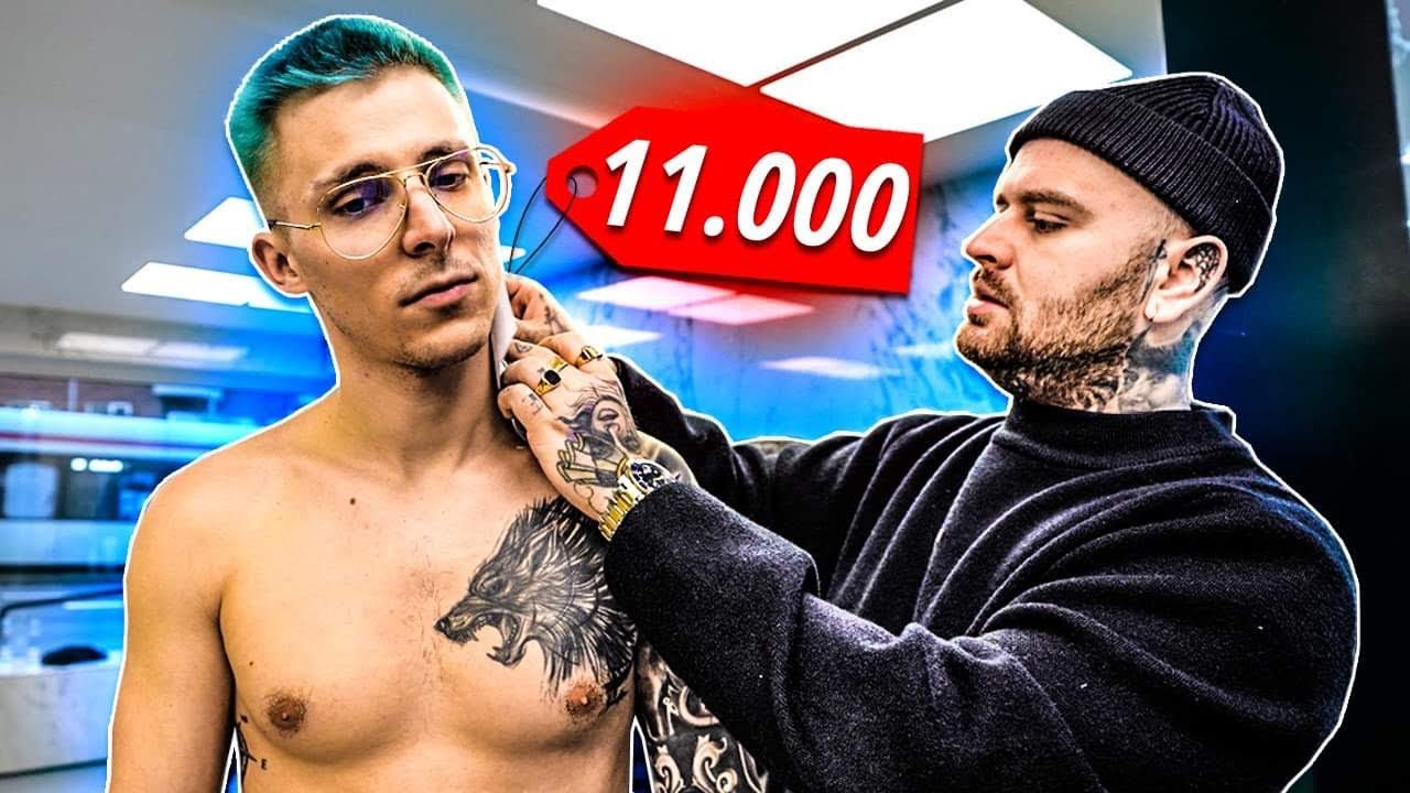 TEN TATUAŻ KOSZTUJE 11.000ZŁ!