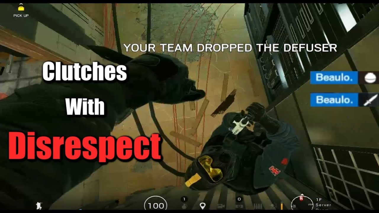 Лучший вид клатчей - Rainbow Six Siege