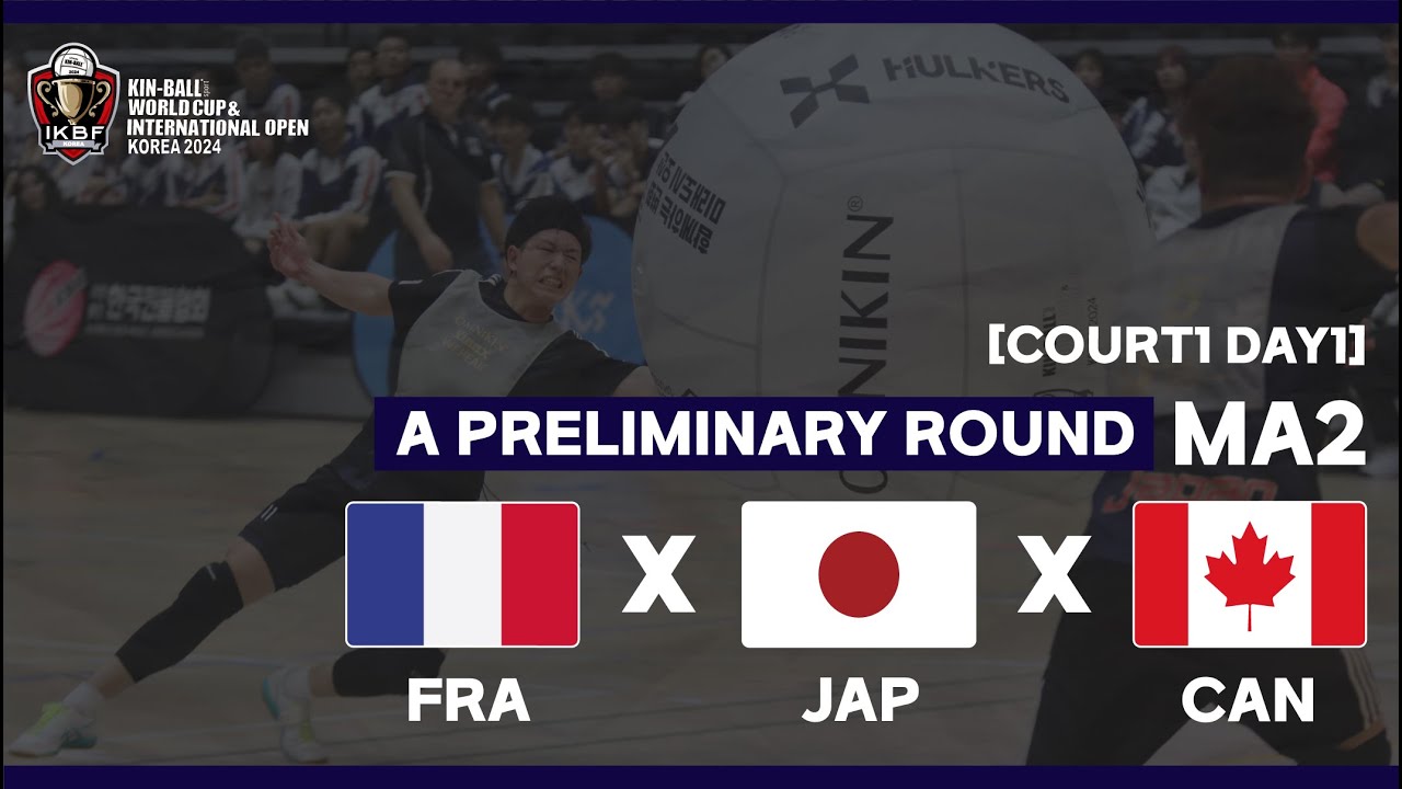 [MA2 DAY1] KIN-BALL WORLD CUP 2024 - MEN