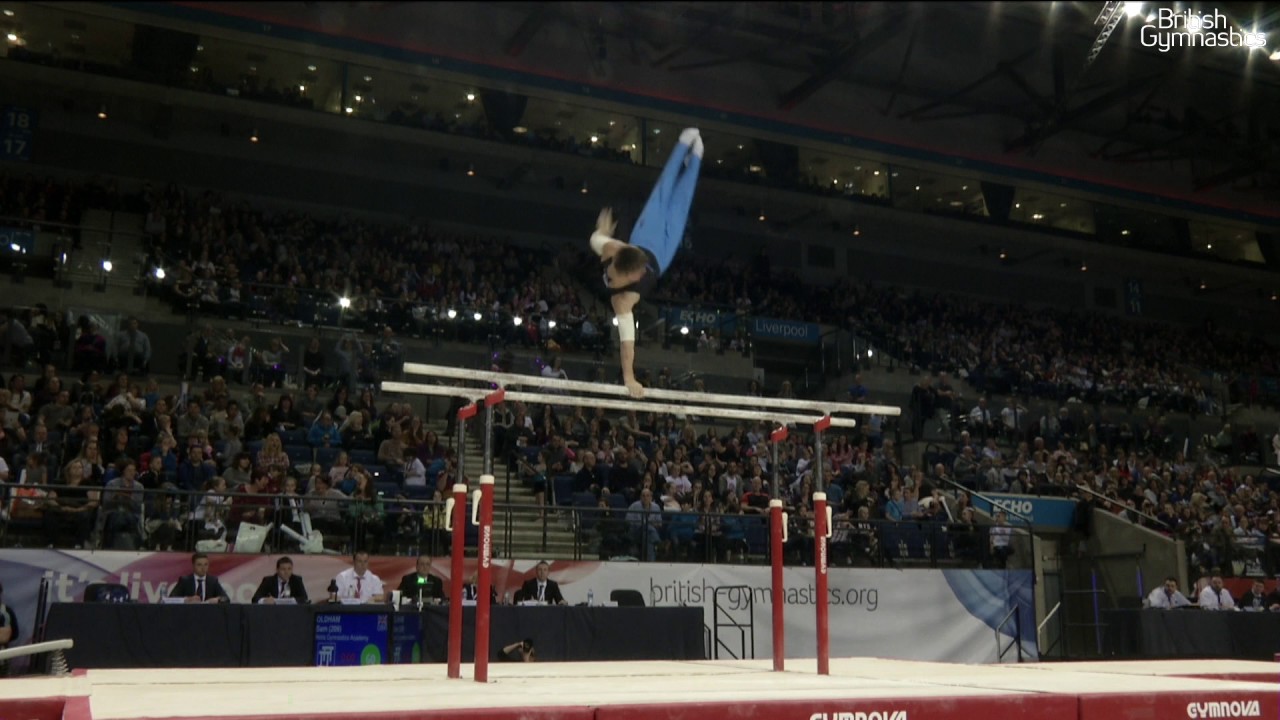 Sam Oldham Parallel Bars 2017 British Gymnastics Championships Men's Senior All Around