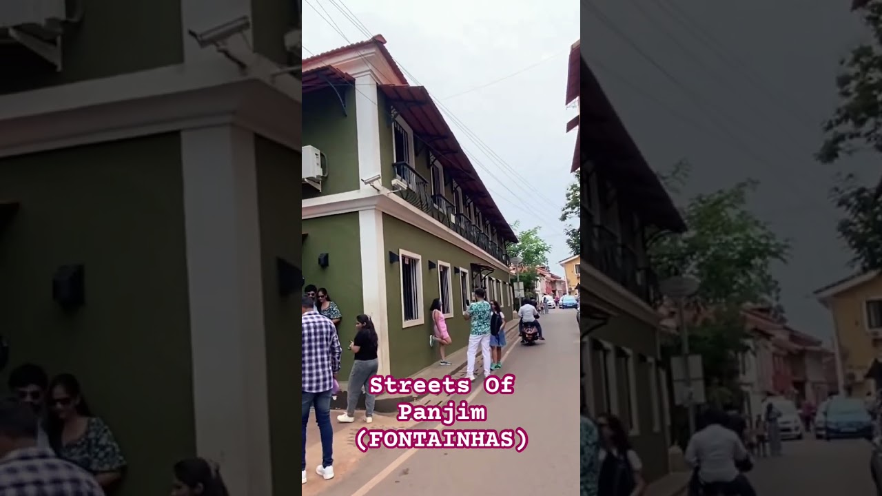 Colorful Homes of Goa &mdash;&mdash; FONTAINHAS #goa #fontainhas #panjim