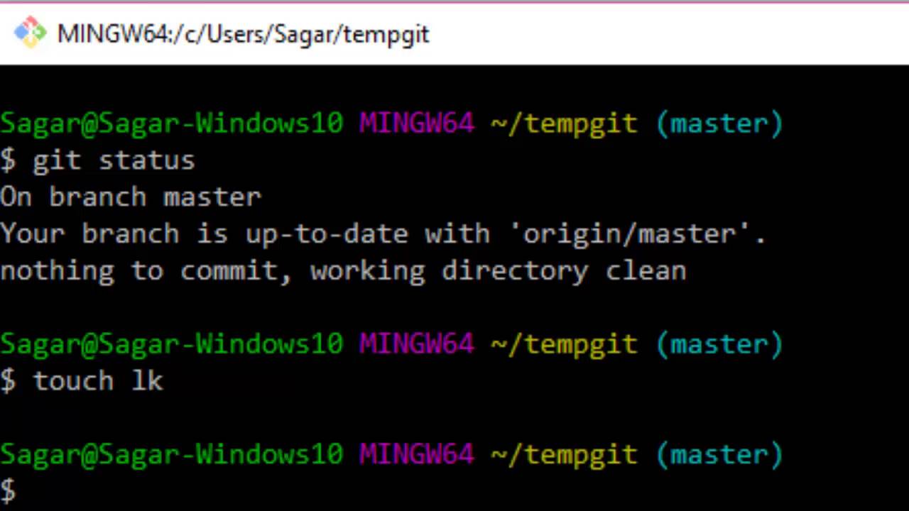 How to get rid of untracked files in git
