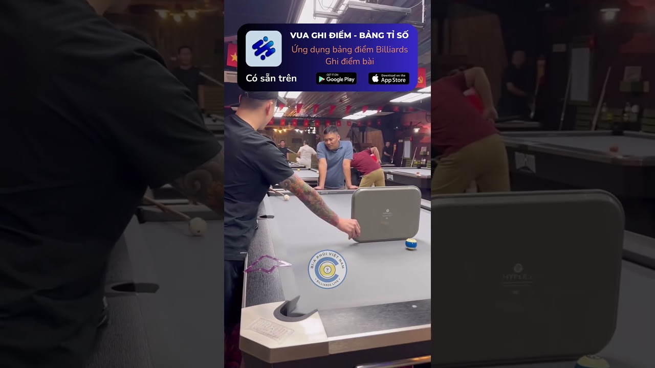 Kỳ lừa Mộc Ch&acirc;u - Vua trickshot thế giới - Bi-a Phủi Việt Nam #biaphui
