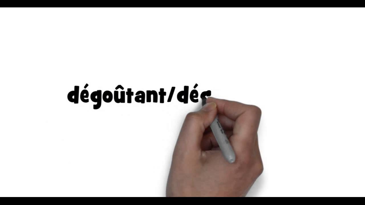 French Pronunciation # How to say disgusting in French mp4 avi