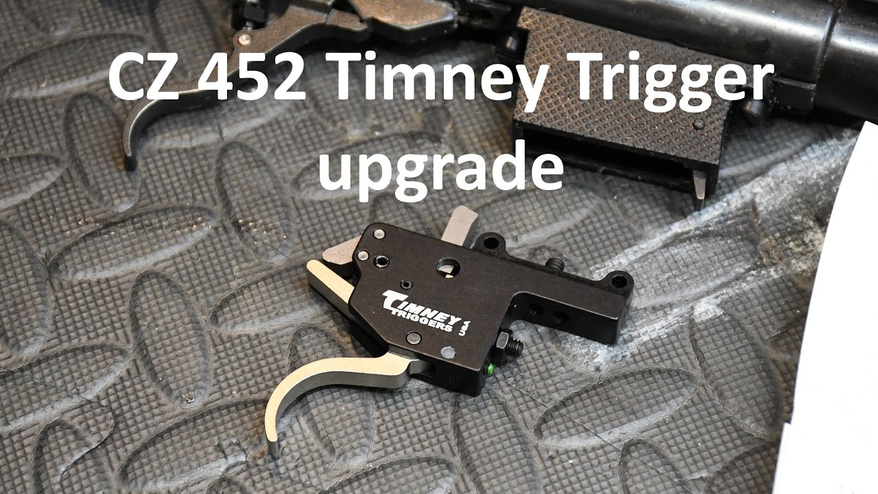 Timney 452L Trigger for CZ 452 Rimfrire Rifle, A BRIEF OVERVIEW, see description for details