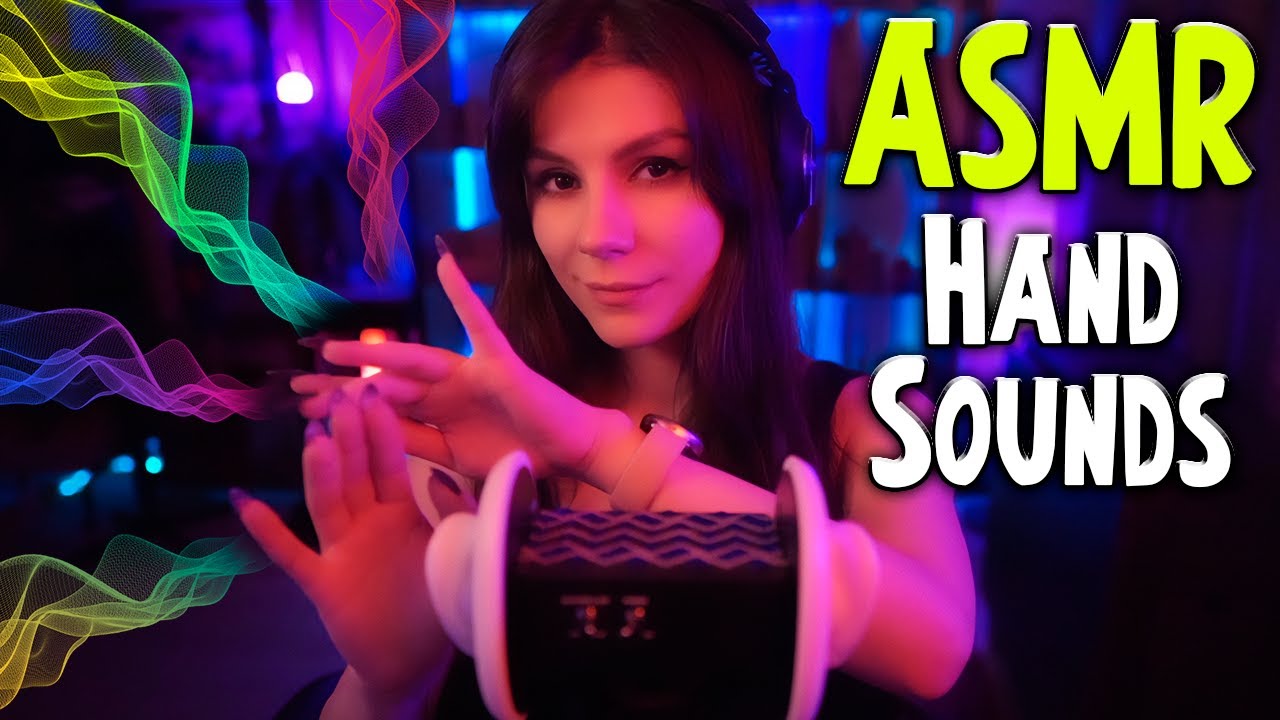ASMR Hand Sounds, Finger Fluttering 💎 No Talking