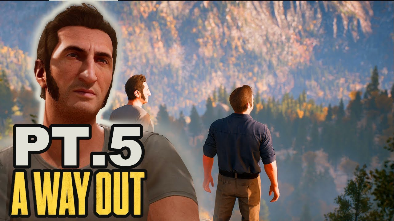 NEWBIES PLAY "A WAY OUT" PT.5 WALKTHROUGH The FARM