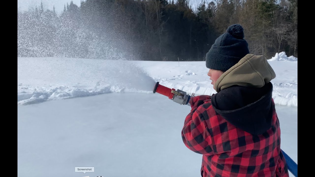 How to Flood An Ice Rink