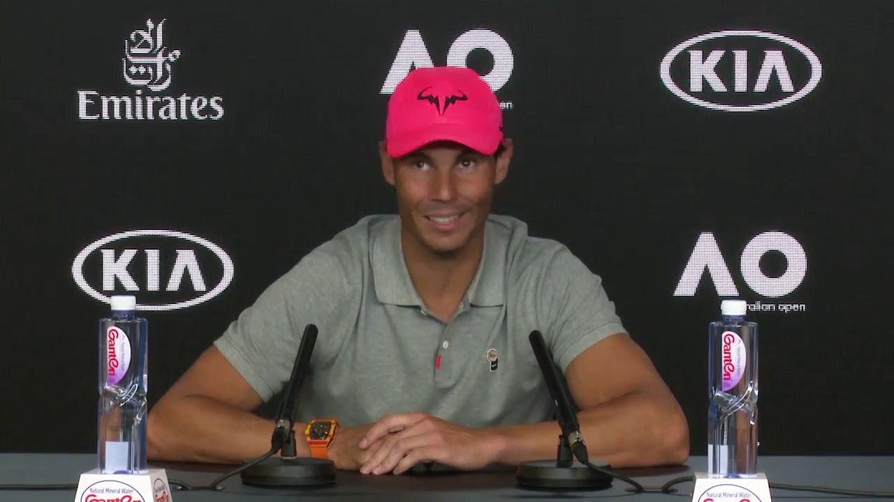 Rafael Nadal Press conference / R1 AO 2020