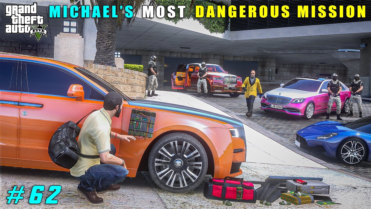 Michael PLANS to KILL the PRESIDENT | Gta V Gameplay