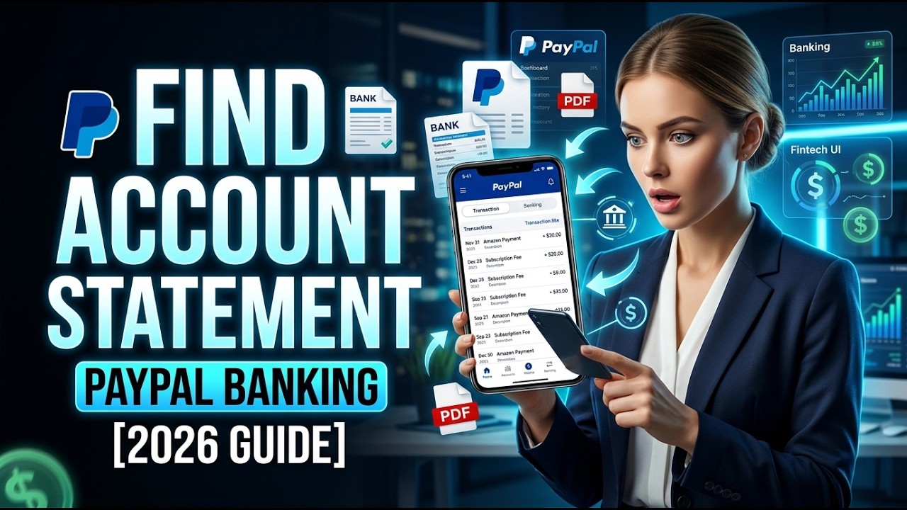 How to Find PayPal Banking Account Atatement [2026 Full Guide]