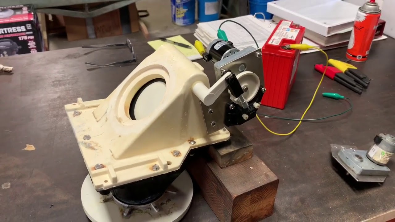 Prevost 1995 CC Microphor LF-220 Toilet Rebuild