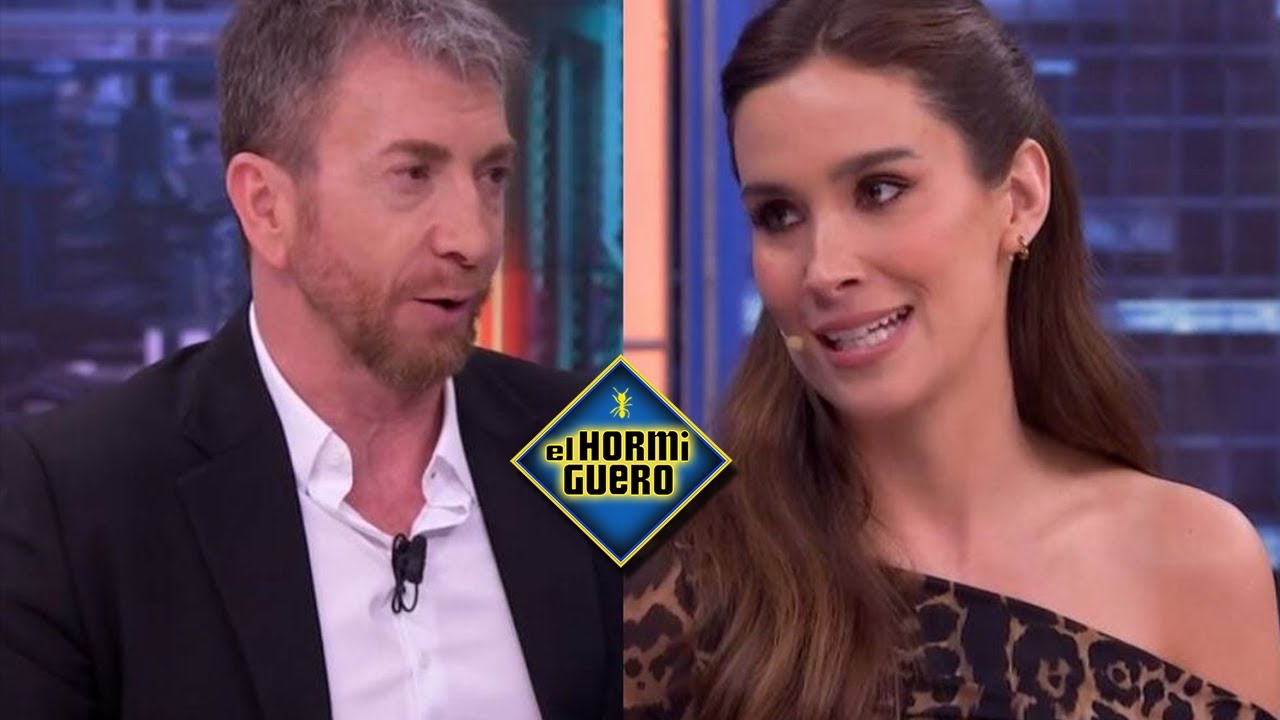MARÍA POMBO SE REVUELVE CONTRA PABLO MOTOS EN PLENA ENTREVISTA 'ES HORRIBLE' EL HORMIGUERO