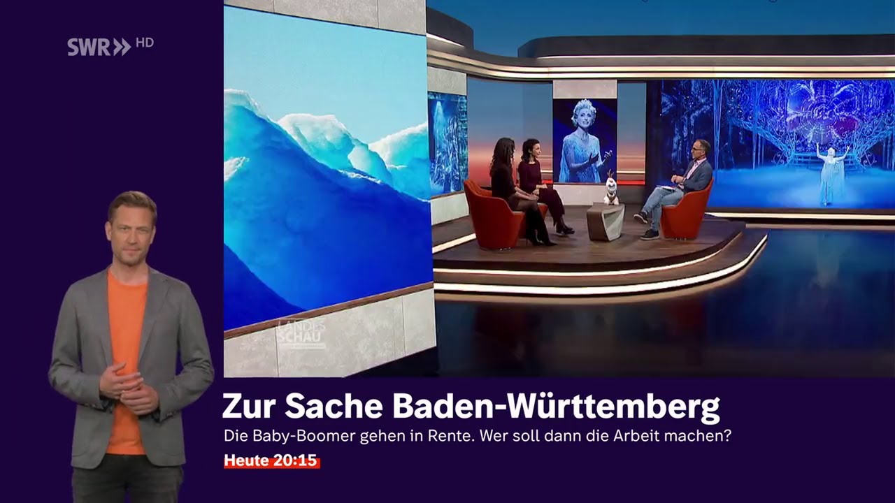 Anna und Elsa im Musical 