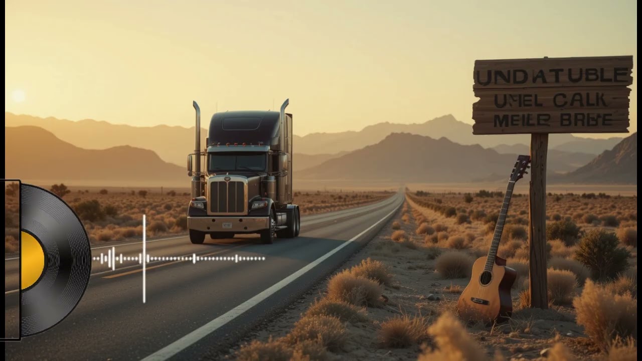 American Road Trip Scene Playlist &ndash; Relaxing Country Rock Music for Long Drive