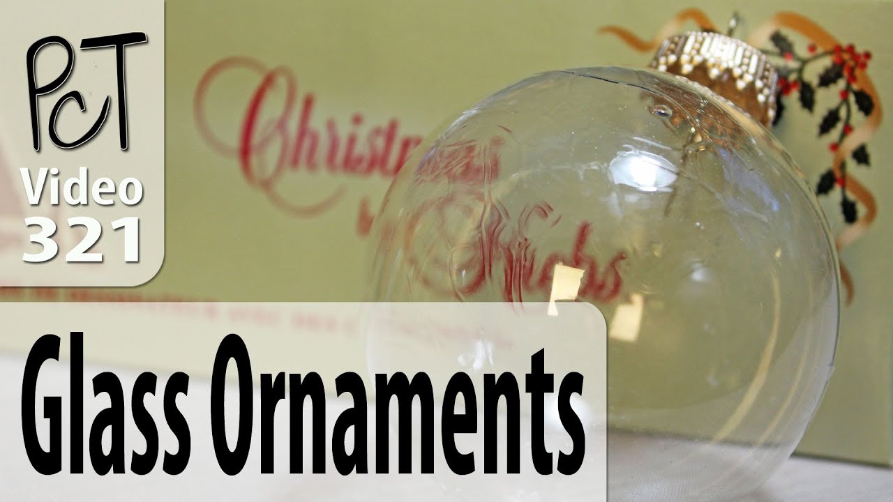 Glass Ball Ornaments Polymer Clay Do's and Don'ts