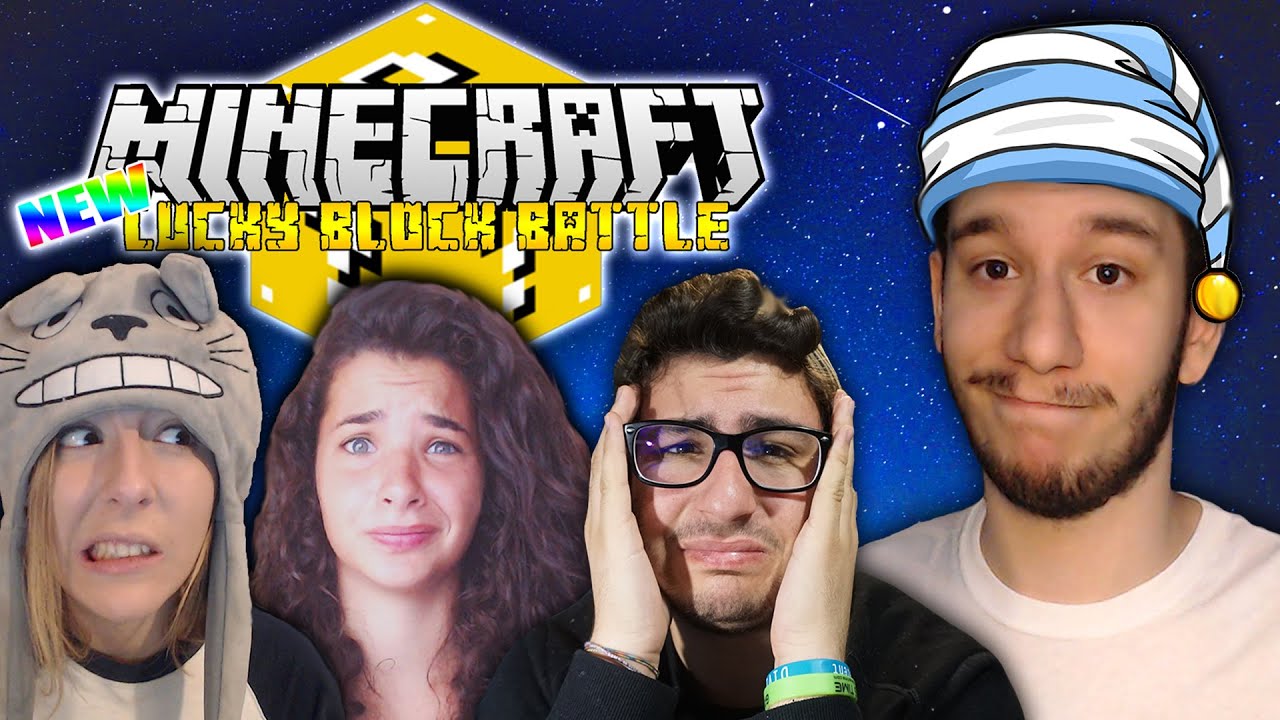 LUCKY BLOCK BATTLE ALL'UNA DI NOTTE! w/ Kenoia, CharlieMoon & Marcy