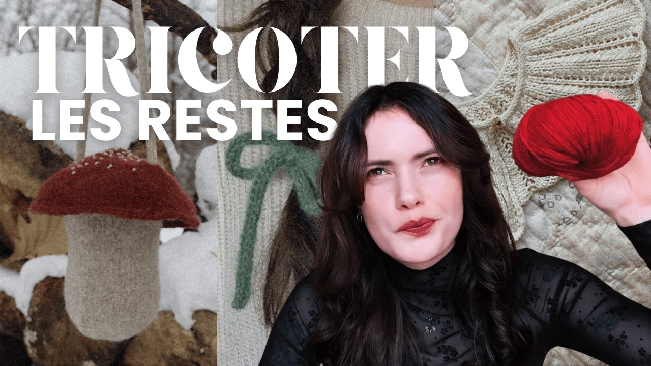 STASH TOUR | mes petites idées tricot pour les restes de laine 🧶🧺